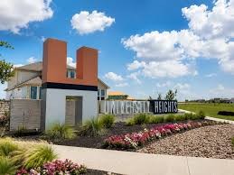University Heights entrance sign in Round Rock, Texas